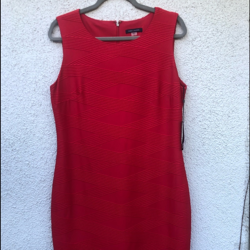 Red dress